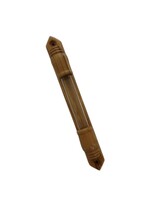 MEZUZAH WOOD WITH GLASS TUBE - 12CM