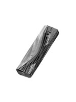 MEZUZAH 3D STREAM LINES BLACK 12CM- LAZERCUT STEEL