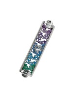 MEZUZAH GRADIENT FILIGREE ENAMEL