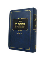 SIDDUR  CHABAD SMALL SIZE FLEX HEBREW BLUE