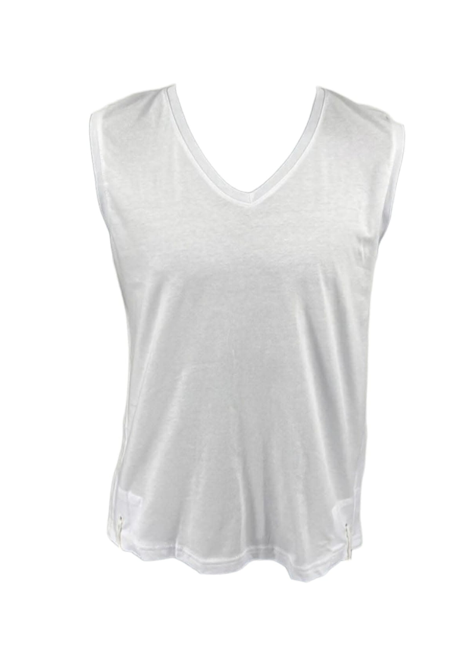 MMJ T-SHIRT  TZITZIS CHABAD V-NECK ADULTS