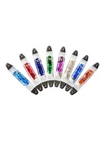 WEDDING GLASS IN LUCITE MEZUZAH WITH GOLD SHIN