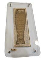 ESHES CHAYIL JERUSALEM LASER CUT GOLD IN ACRYLIC