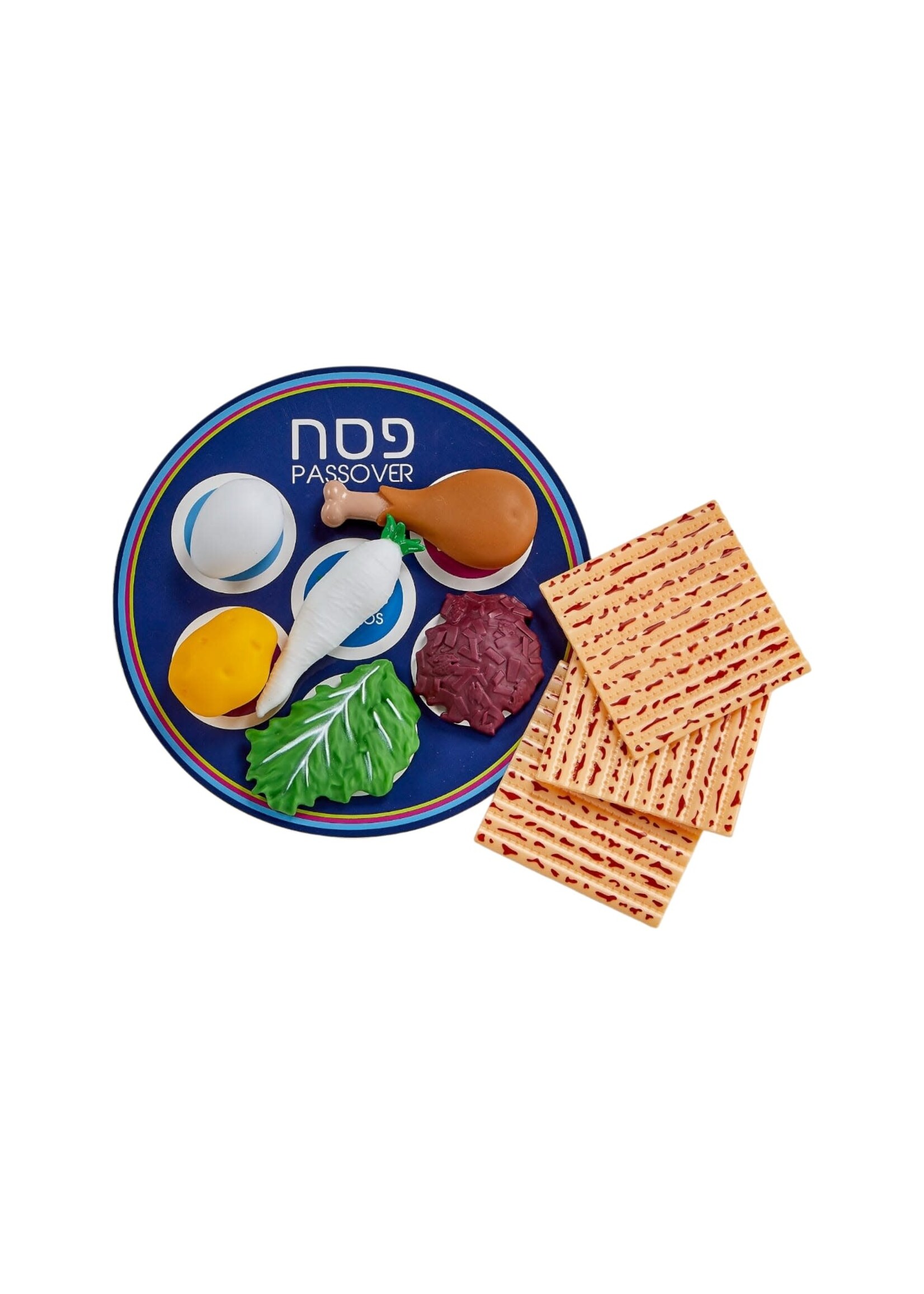 SEDER PLATE VINYL PLAY SET