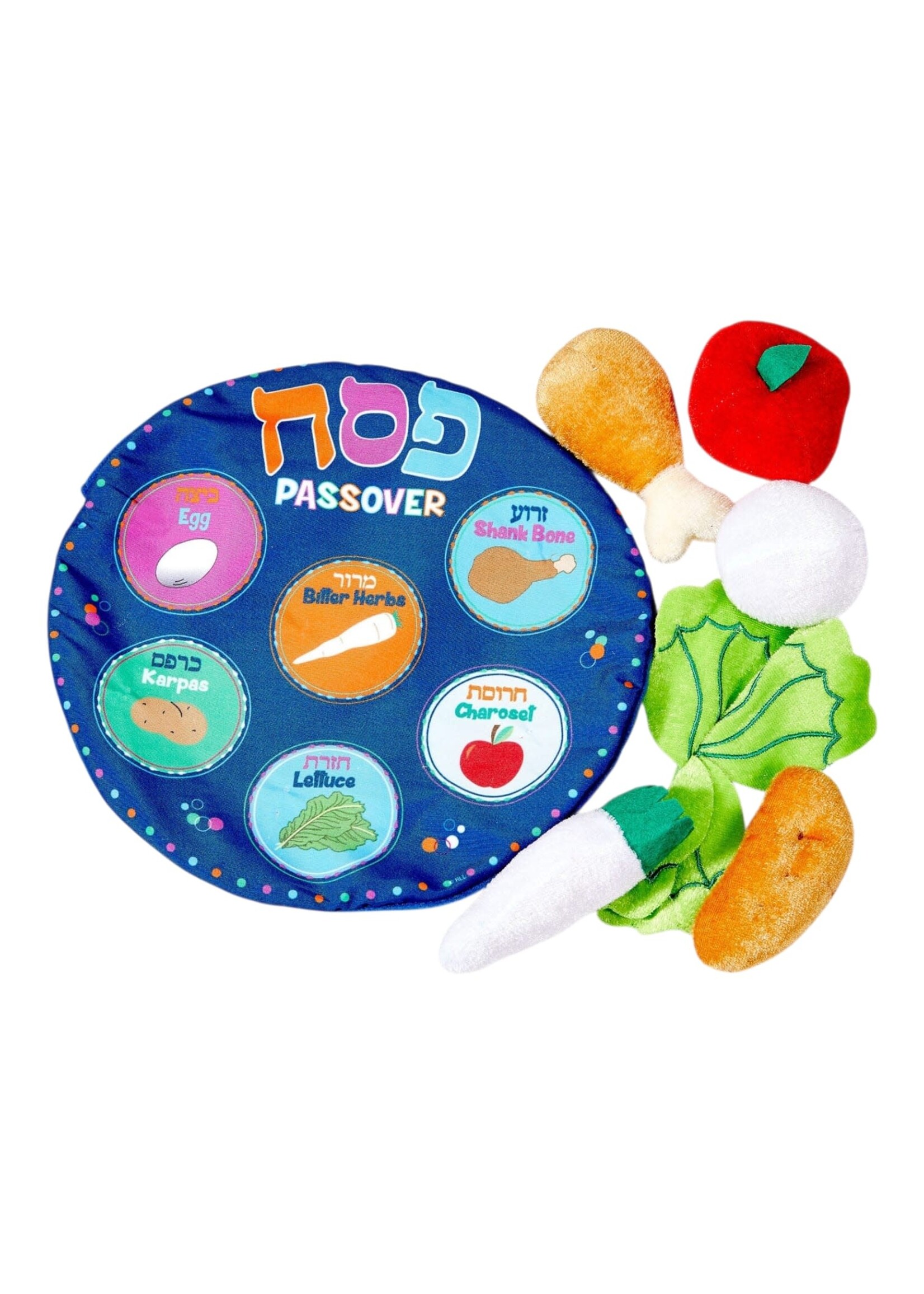 MY SOFT SEDER PLATE