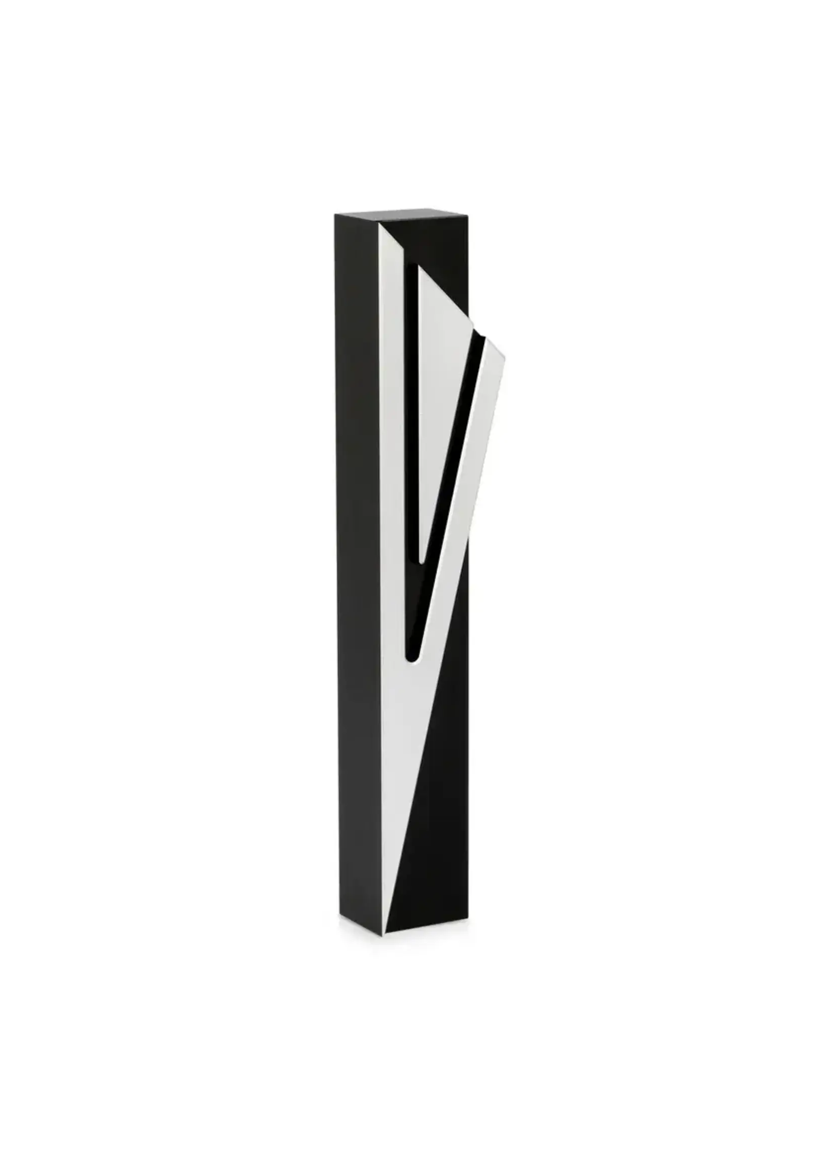 MEZUZAH  BLACK CAPITAL SHIN 15CM