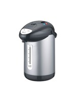 HOT WATER KETTLE MANUAL PUMP 10 CUPS / 2.5QT BRUSHED CHROME