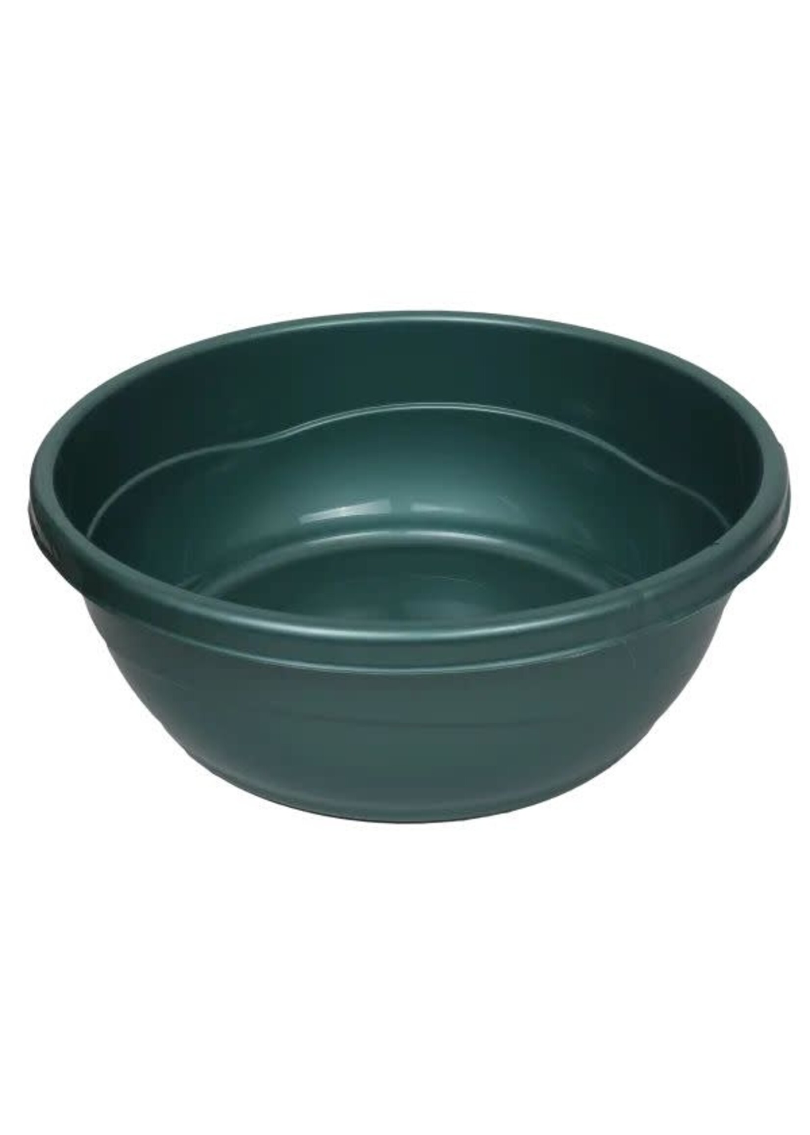 WASH BOWL PLASTIC METALLIC GREEN