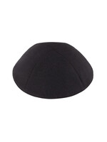 KIPPAH TERYLENE BLACK 4 PART