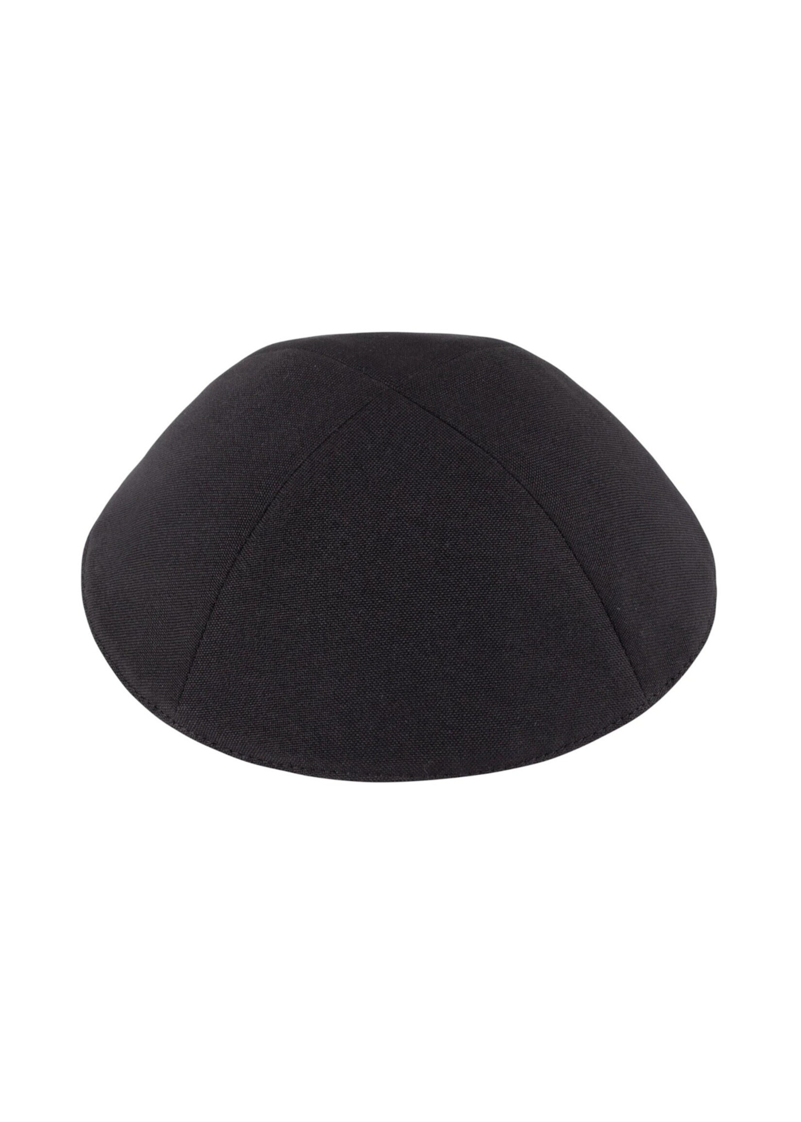 KIPPAH TERYLENE BLACK 4 PART