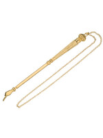 YAD TORAH POINTER GOLD CROWN 23CM