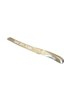 CHALLAH KNIFE SEEMLESS STEEL LASER CUT "SHABBAT V'YOM TOV"