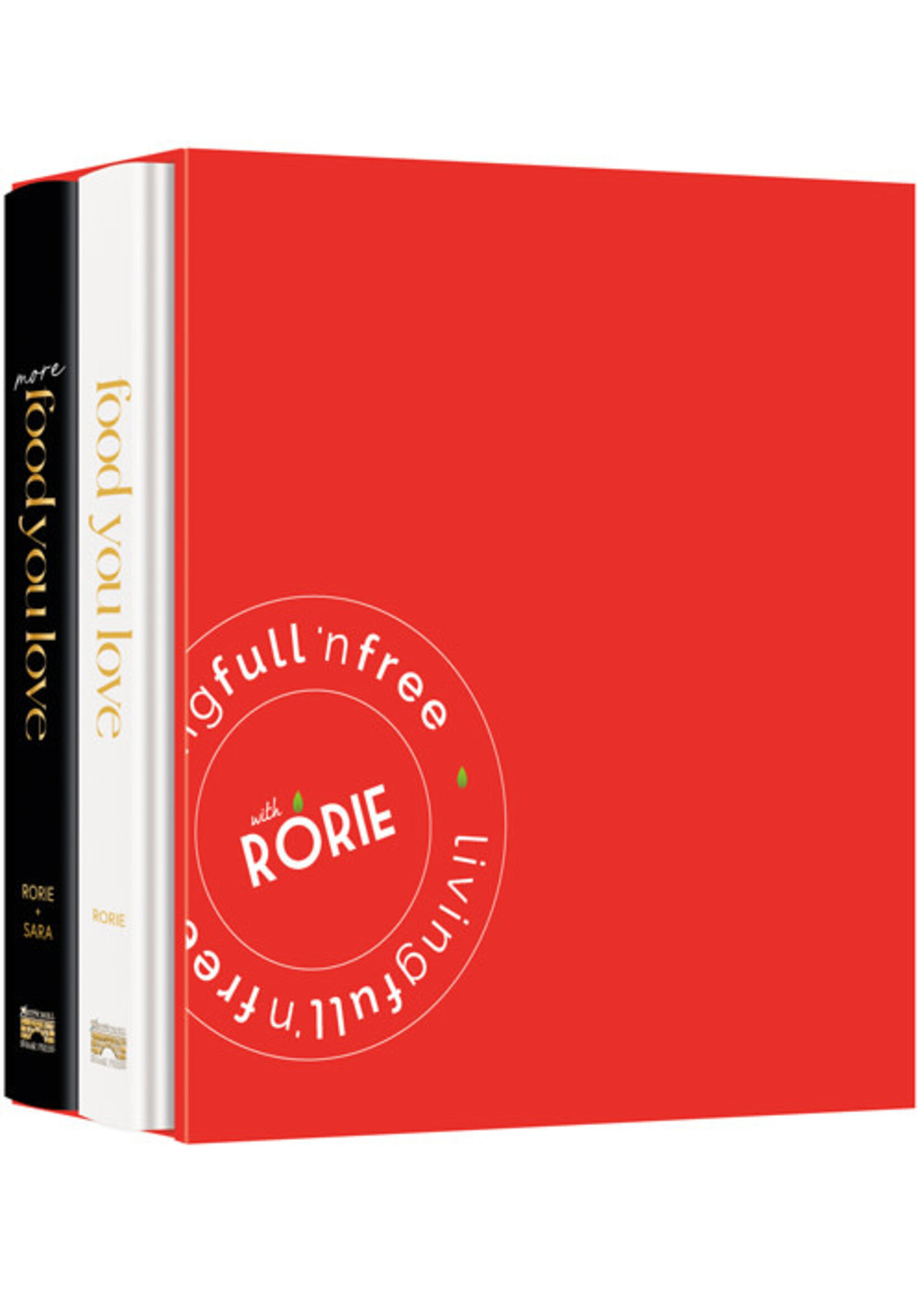 FOOD YOU LOVE 2 VOLUME SLIPCASE SET  [SARA GOLDSTEIN & RORIE WEISBERG]