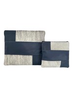 PREMIUM LEATHER & FUR TALLIS & TEFILLIN BAG SET