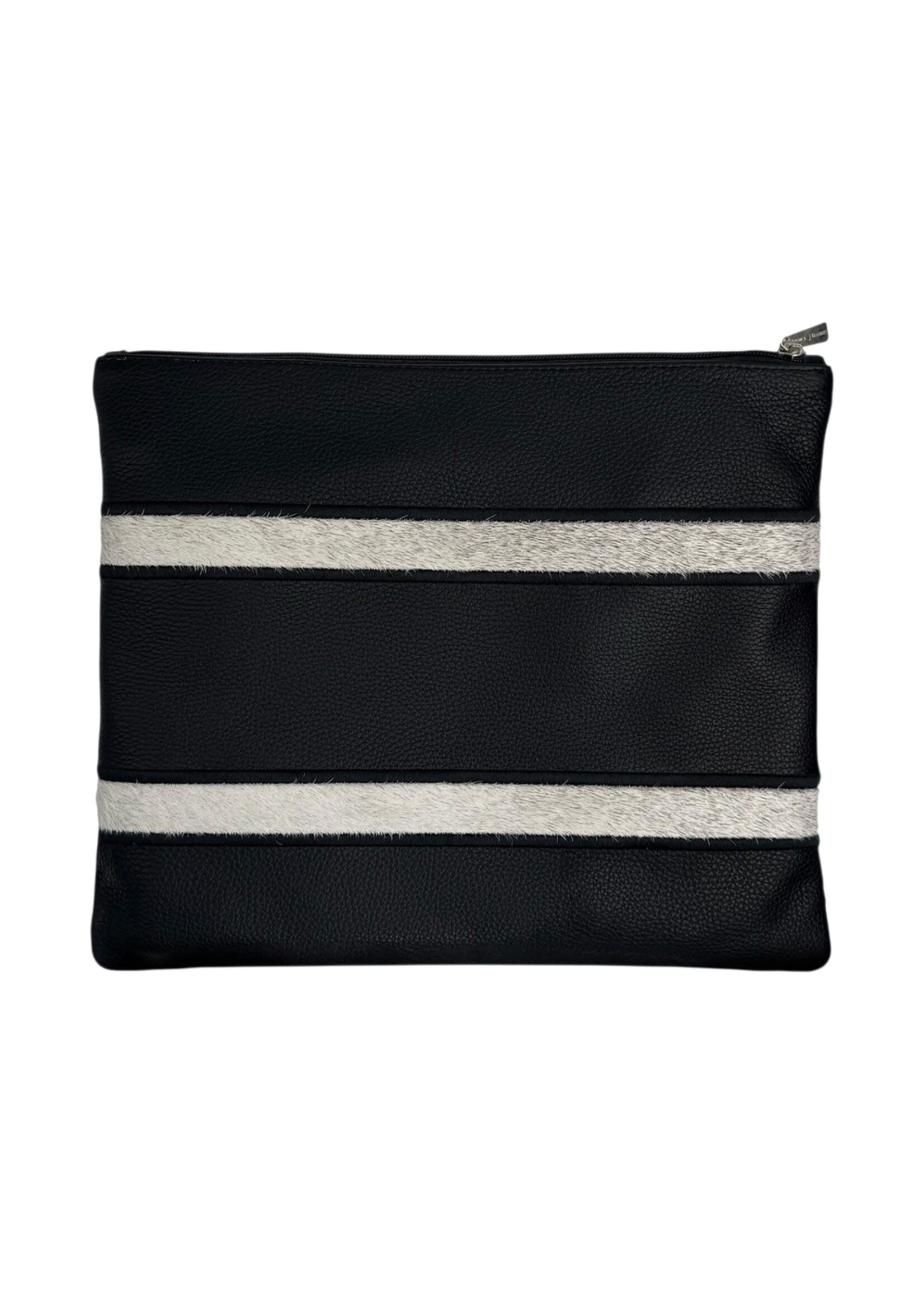 PREMIUM LEATHER & FUR TALLIS BAG