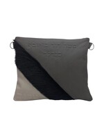 PREMIUM LEATHER & FUR TALLIS BAG