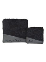 PREMIUM LEATHER & FUR TALLIS & TEFILLIN BAG SET