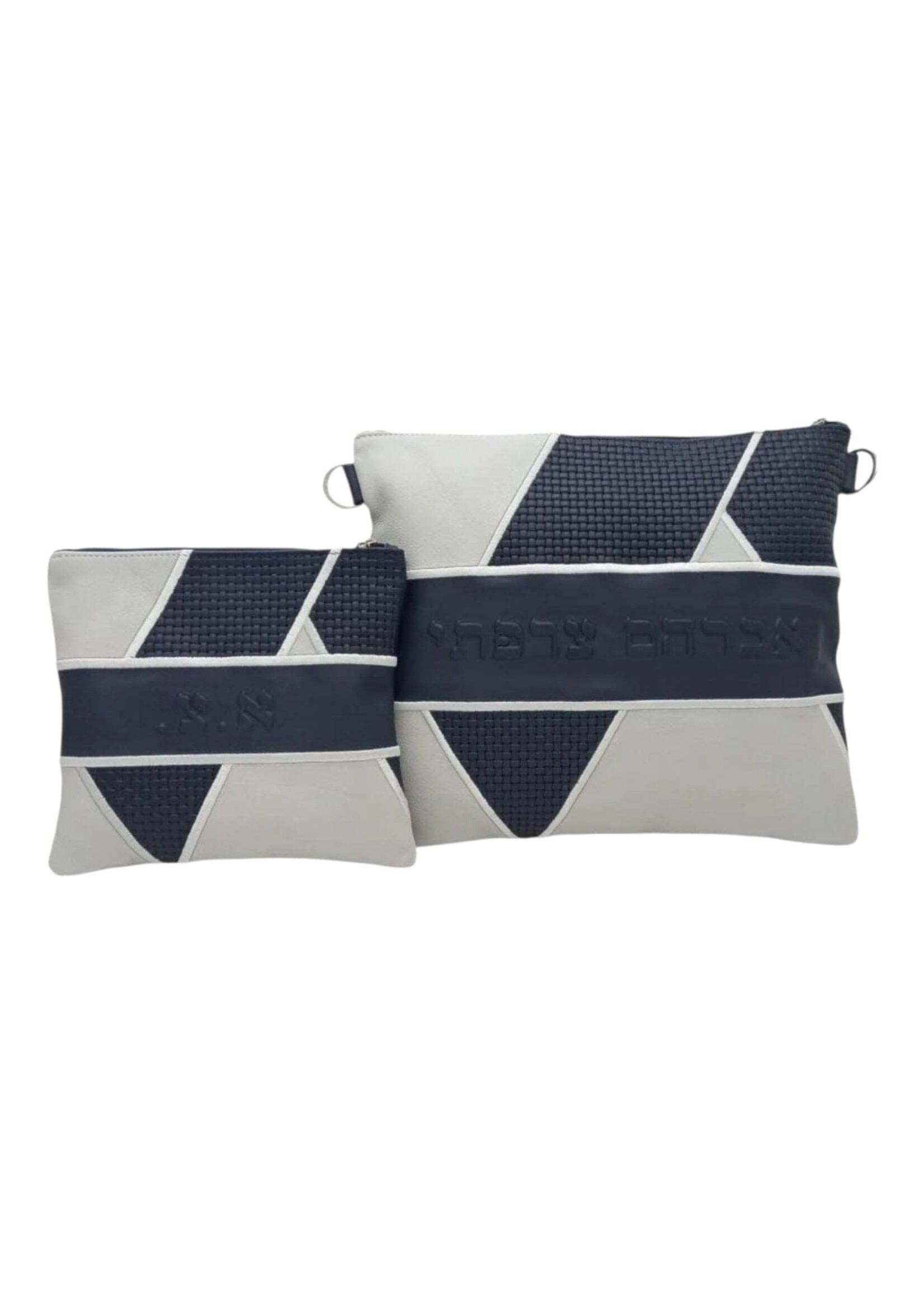 PREMIUM LEATHER TALLIS & TEFILLIN BAG SET