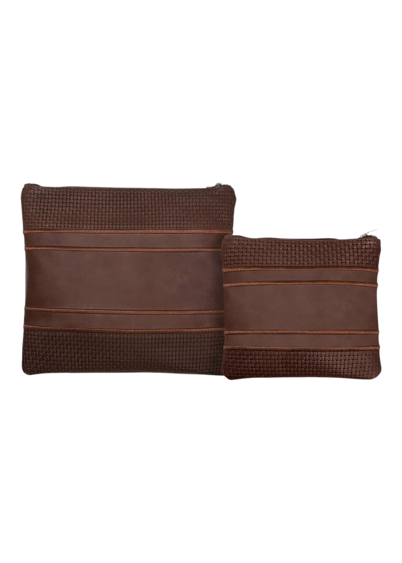 PREMIUM LEATHER TALLIS & TEFILLIN BAG SET
