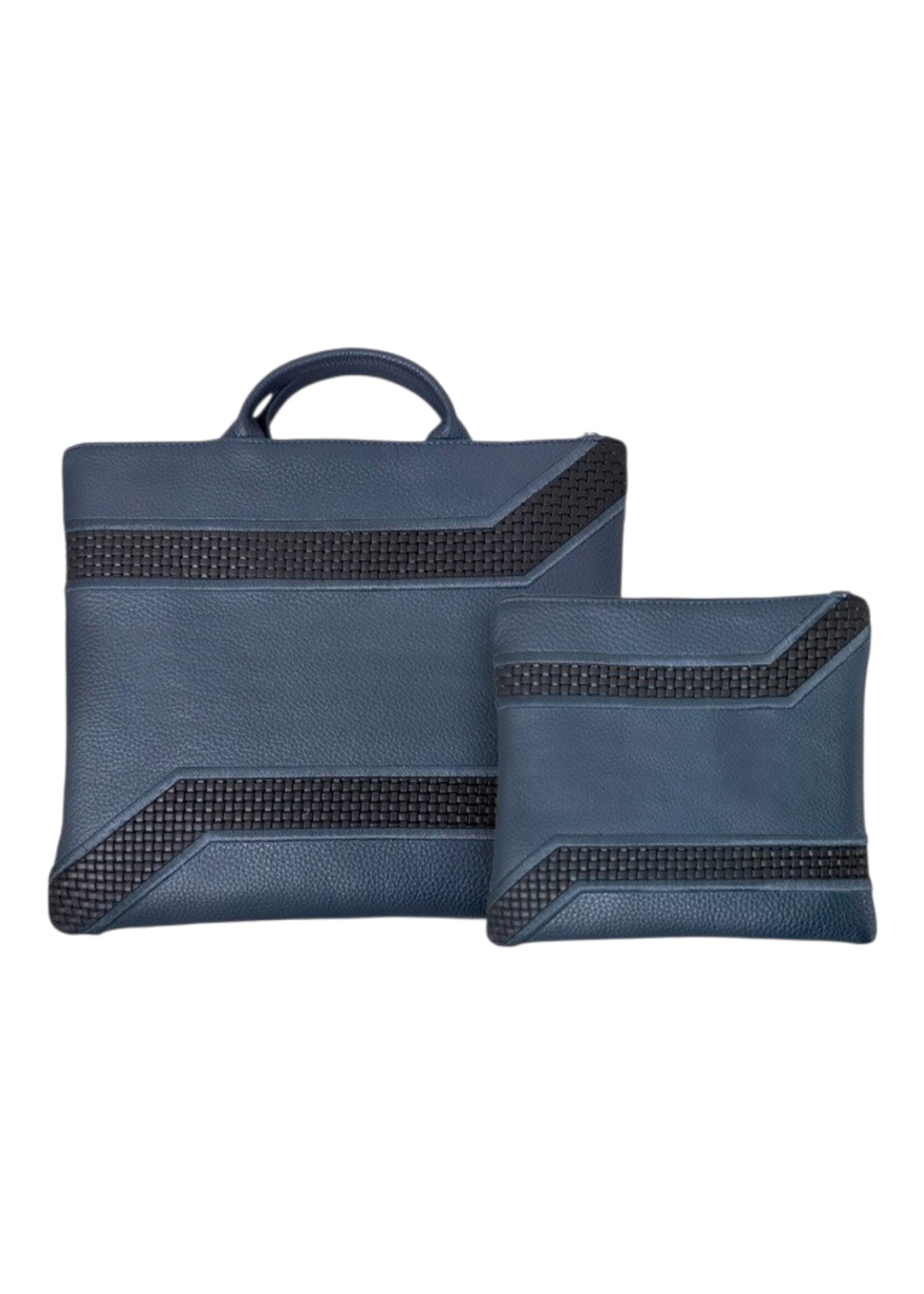 PREMIUM LEATHER TALLIS & TEFILLIN BAG SET