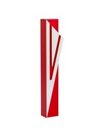 MEZUZAH RED CAPITAL SHIN 12CM