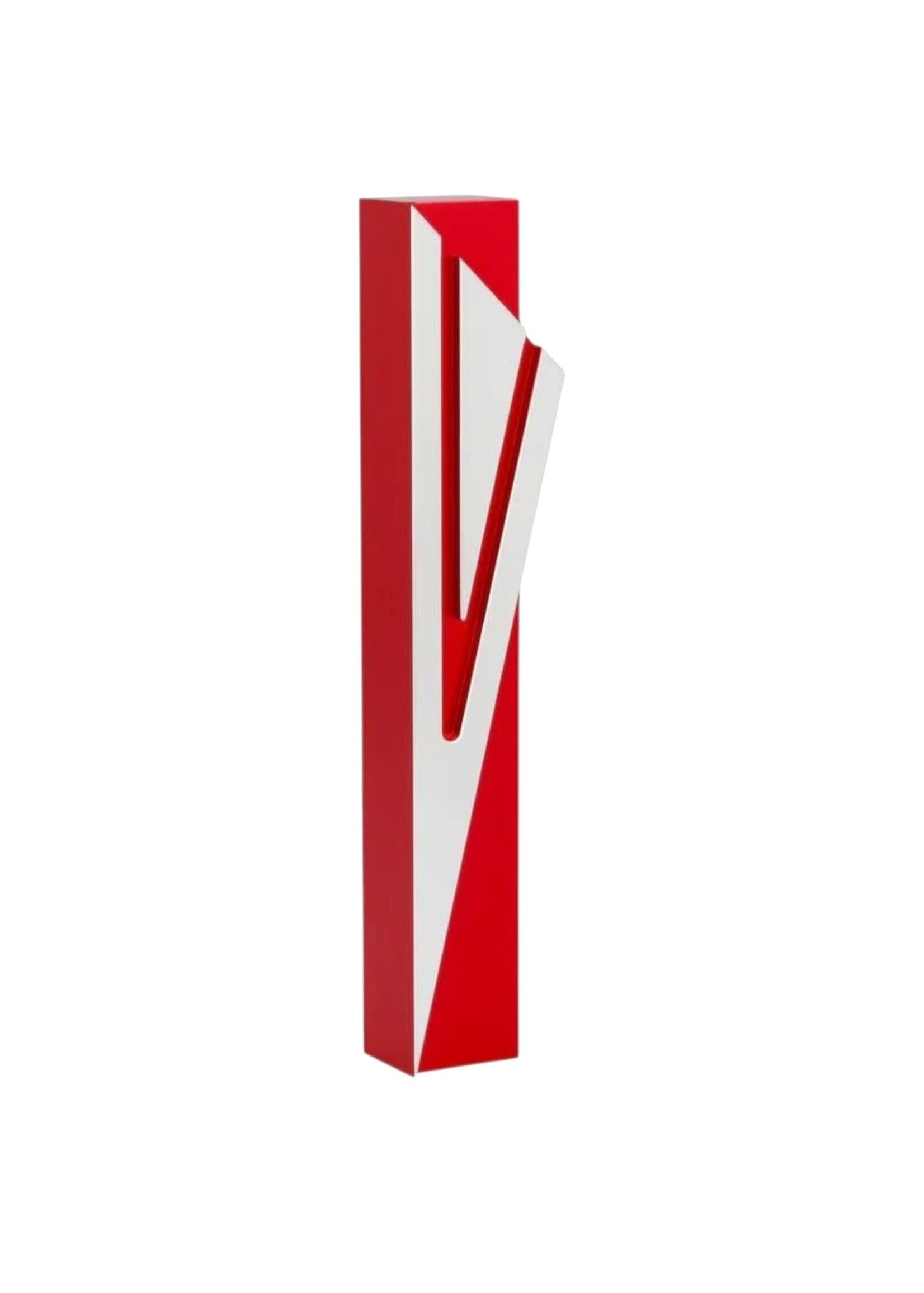 MEZUZAH RED CAPITAL SHIN 12CM