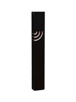 MEZUZAH BLACK CURVED SHIN 15CM