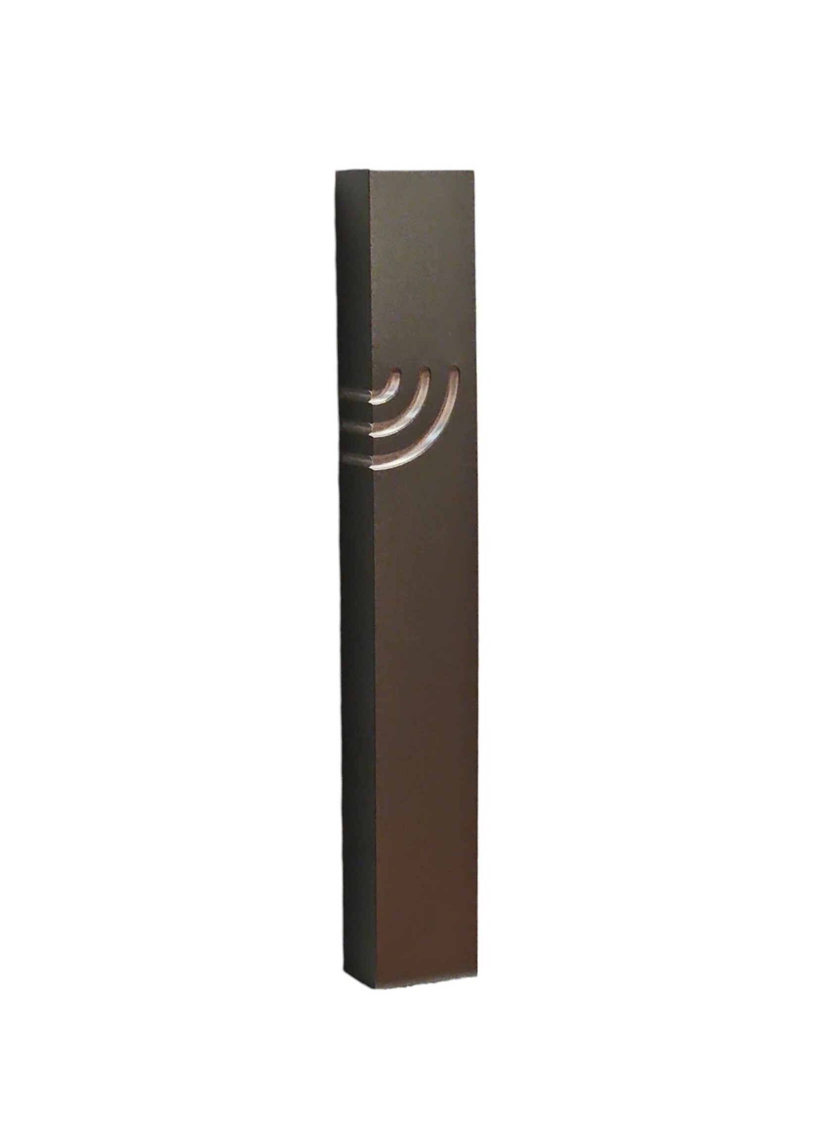 MEZUZAH GREY CURVED SHIN 15CM