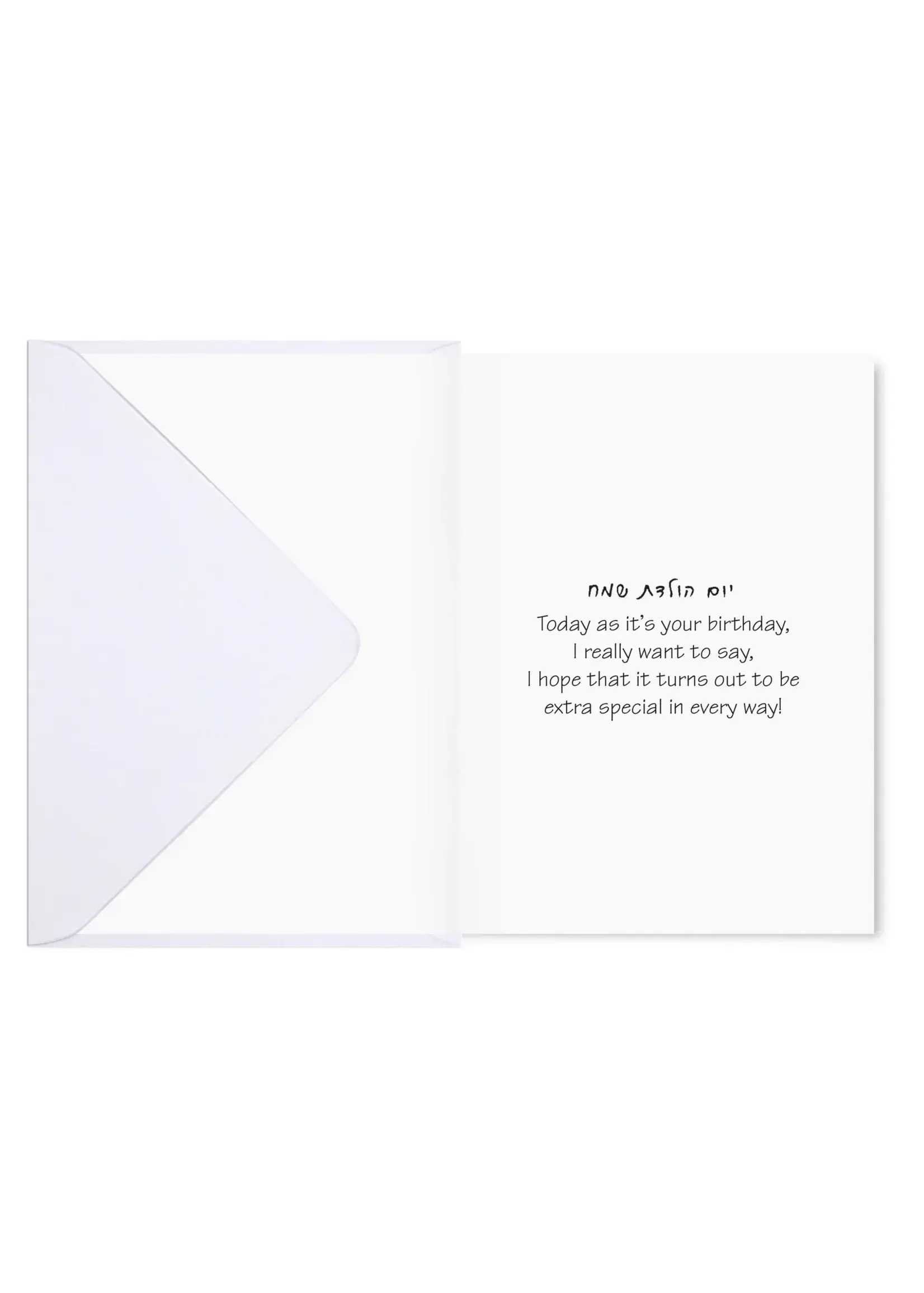 BIRTHDAY GREETING CARD BALOONS & CONFETTI