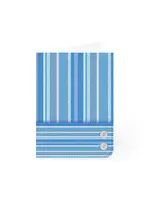 BIRTHDAY GREETING CARD PINSTRIPE SLEEVE