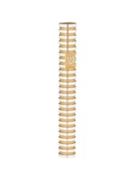 MEZUZAH GOLD GROOVED 15CM