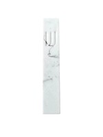 MEZUZAH WHITE MARBLE 12 CM