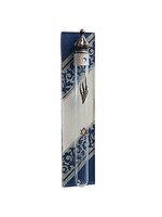 MEZUZAH CASE ACRYLIC HAND PAINTED BLUES