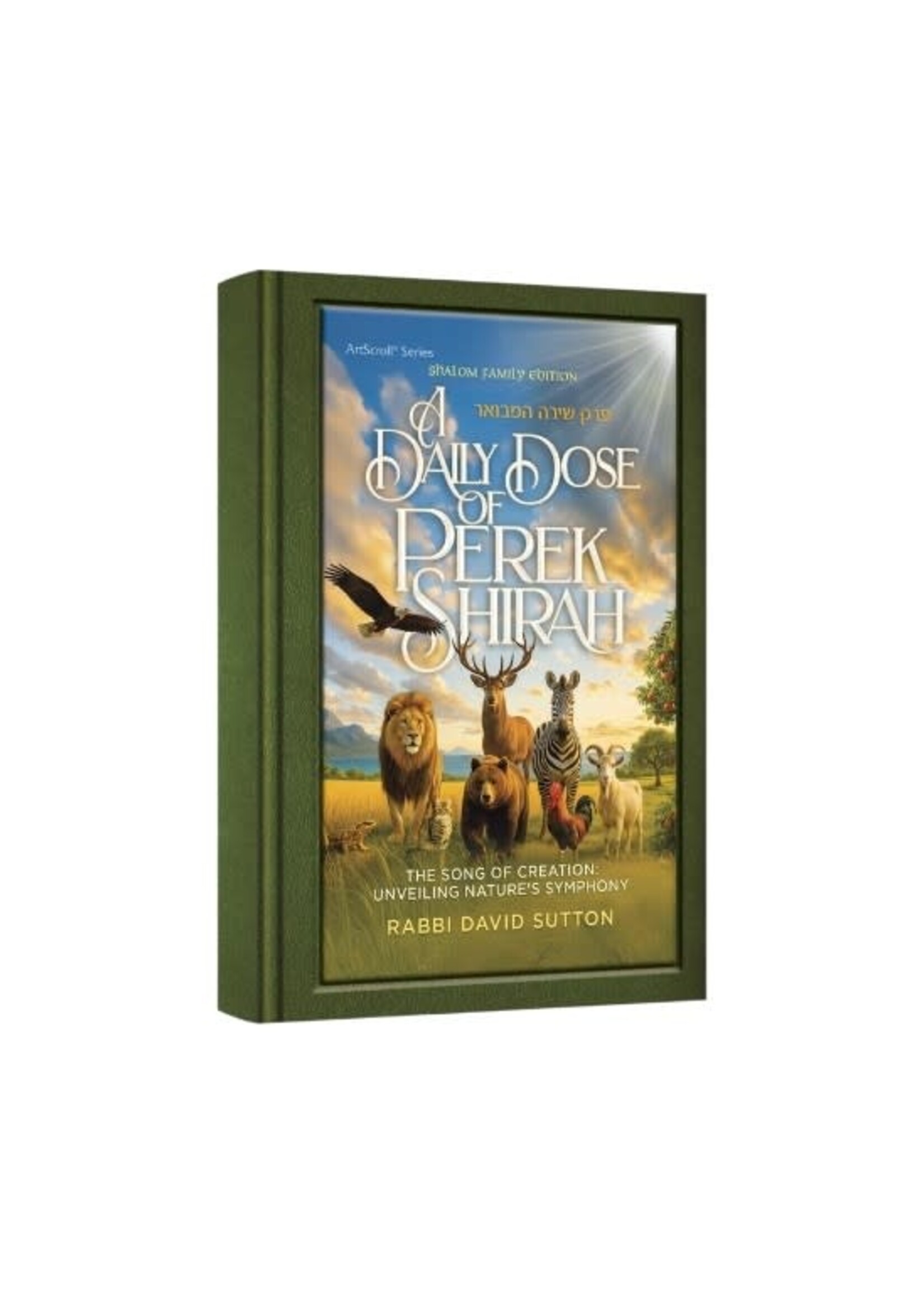 A DAILY DOSE OF PEREK SHIRAH LUCITE COVER [RABBI DAVID SUTTON]