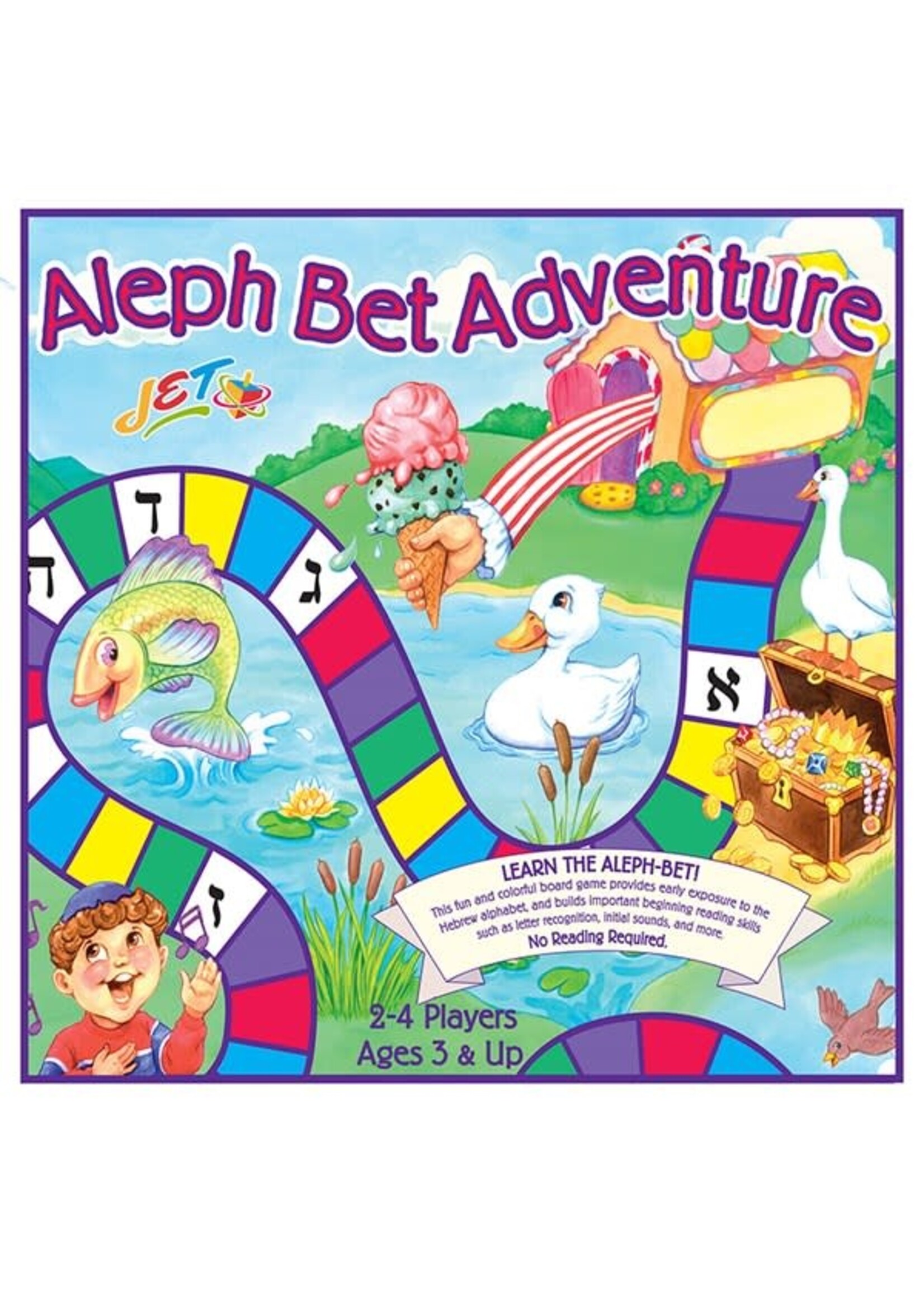ALEPH BET ADVENTURE BOARD GAME