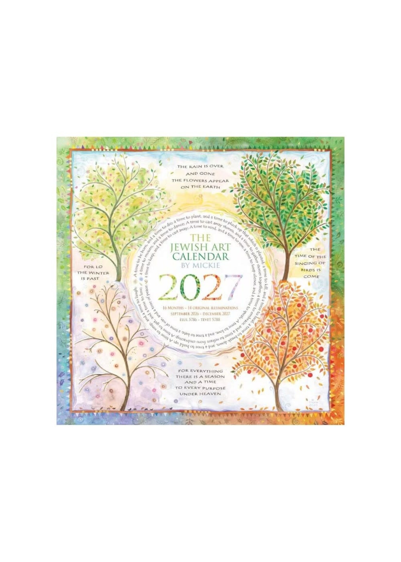 THE JEWISH ART CALENDAR 2027