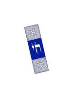 CAR MEZUZAH CHAI BLUE
