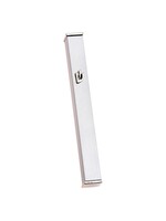 MEZUZAH SILVER & NICKEL SHIN 12CM