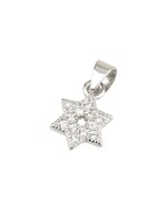 NECKLACE STAR OF DAVID WITH CRYSTALS