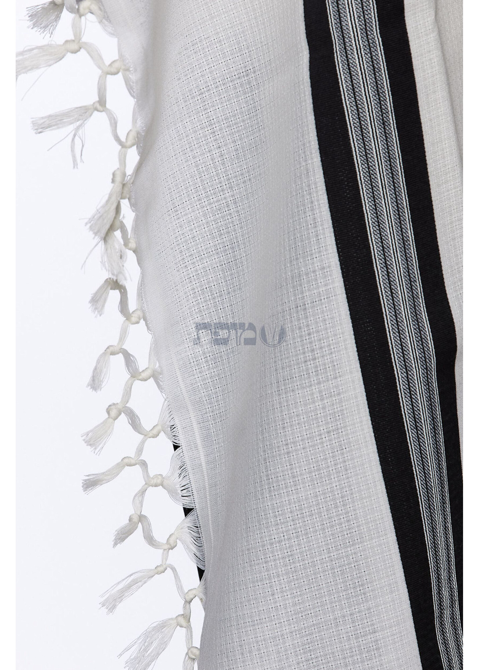 TALIS LIGHT #60 ASHKENAZ BLACK THICK AVODAS YAD NON SLIP