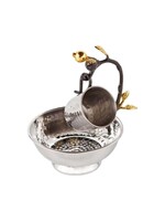 MAYIM ACHRONIM HANGING HAMMERED POMEGRANATE