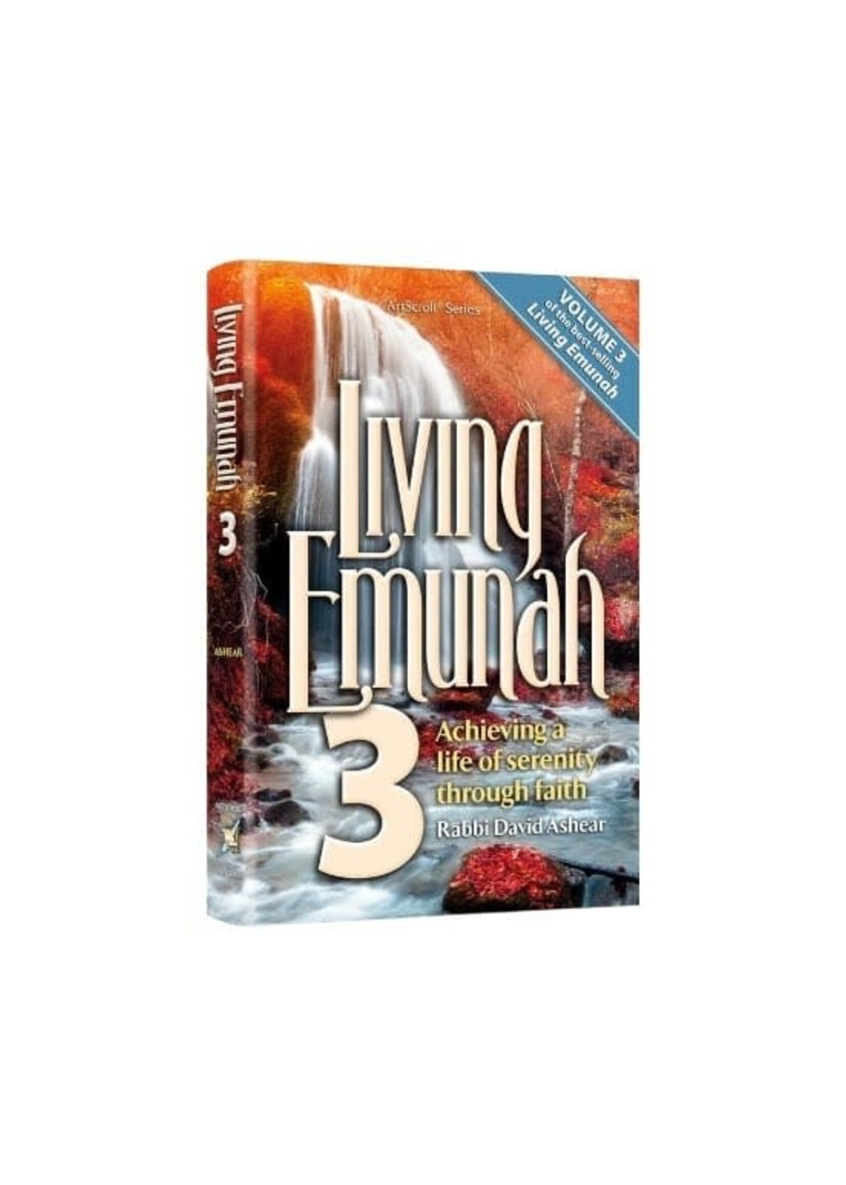 LIVING EMUNAH 3 POCKET SIZE HARDCOVER [RABBI DAVID ASHEAR]