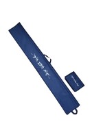 LULAV  & ETROG HOLDER SET BLUE LEATHERETTE