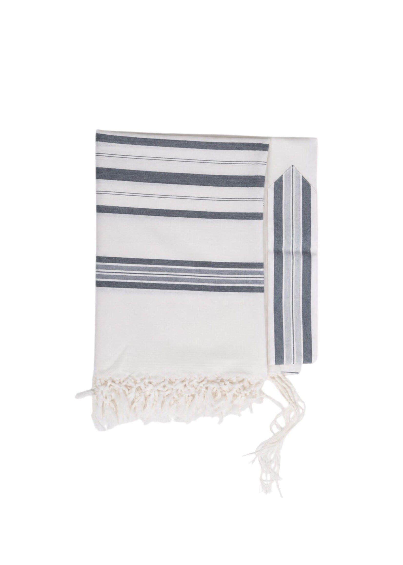 TALLIS WOOL NON SLIP MELANGE BLUE THIN STRINGS