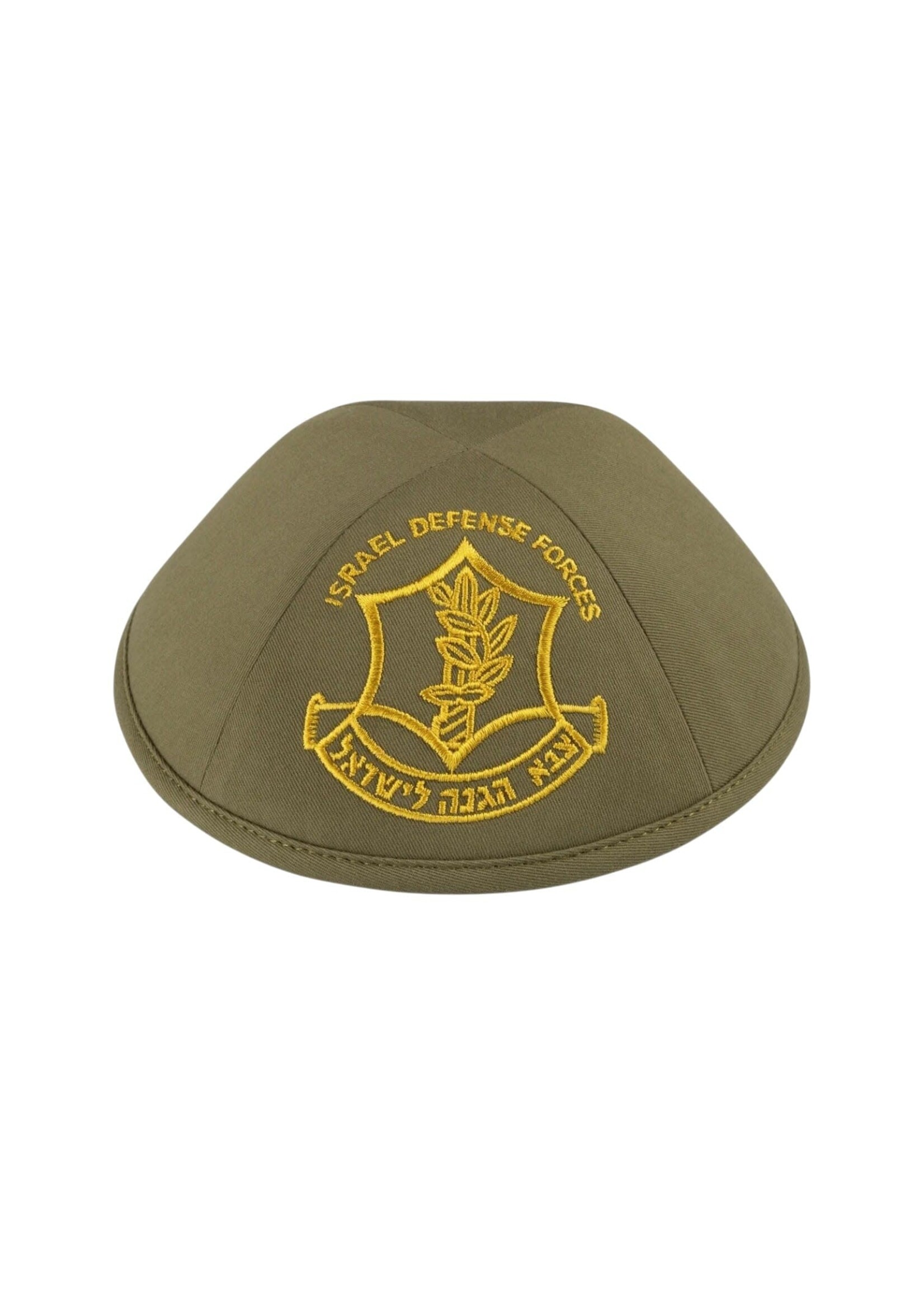 KIPPAH COTTON GREEN IDF