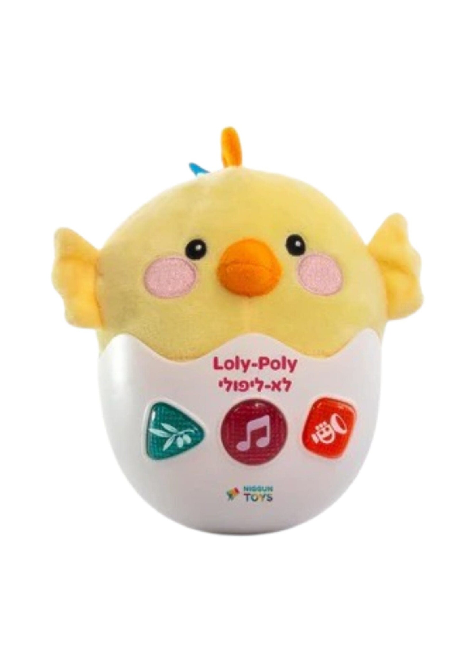 LOLY POLY MUSICAL WOBBLE BABY TOY
