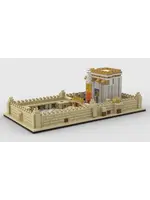 BET HAMIKDASH MICRO SCALE BRICK MODEL  5X10" (742 PCS.)