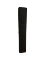 MEZUZAH BLACK CEMENT CURVED SHIN 12 CM