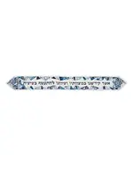 ATARA EMBRIODERED BLESSING GEOMETRIC - BLUES