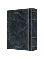 SIDDUR ASHKENAZ NAVY LEATHER POCKET SIZE [WASSERMAN EDITION]